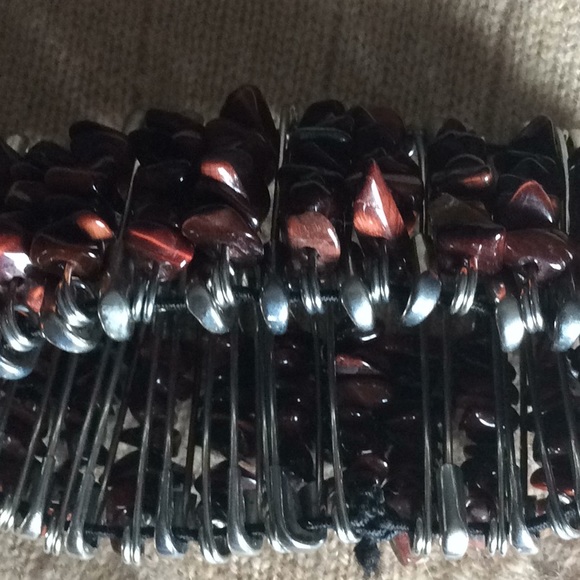 Handmade Safety Pin Bracelet - Picture 4 of 6